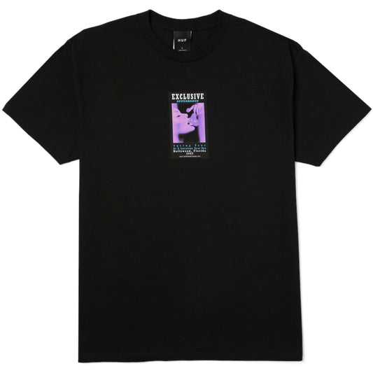 HUF EXCLUSIVE APPEARANCE SS TEE BLACK