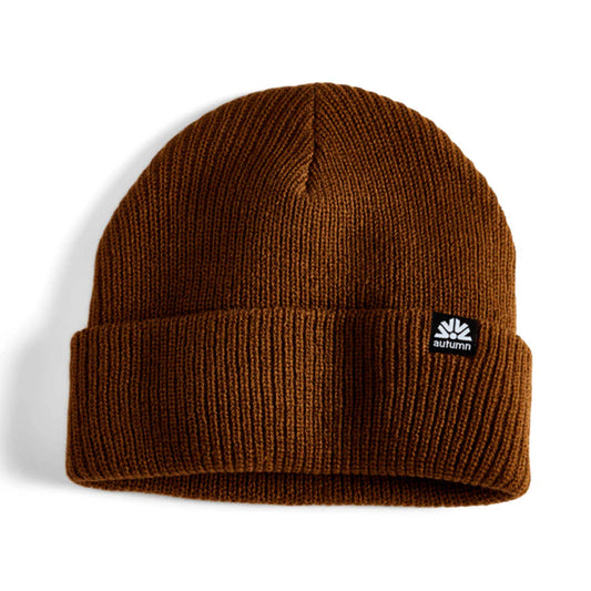 AUTUMN SIMPLE BEANIE BROWN