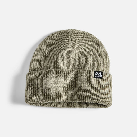 AUTUMN SIMPLE BEANIE STONE GREY