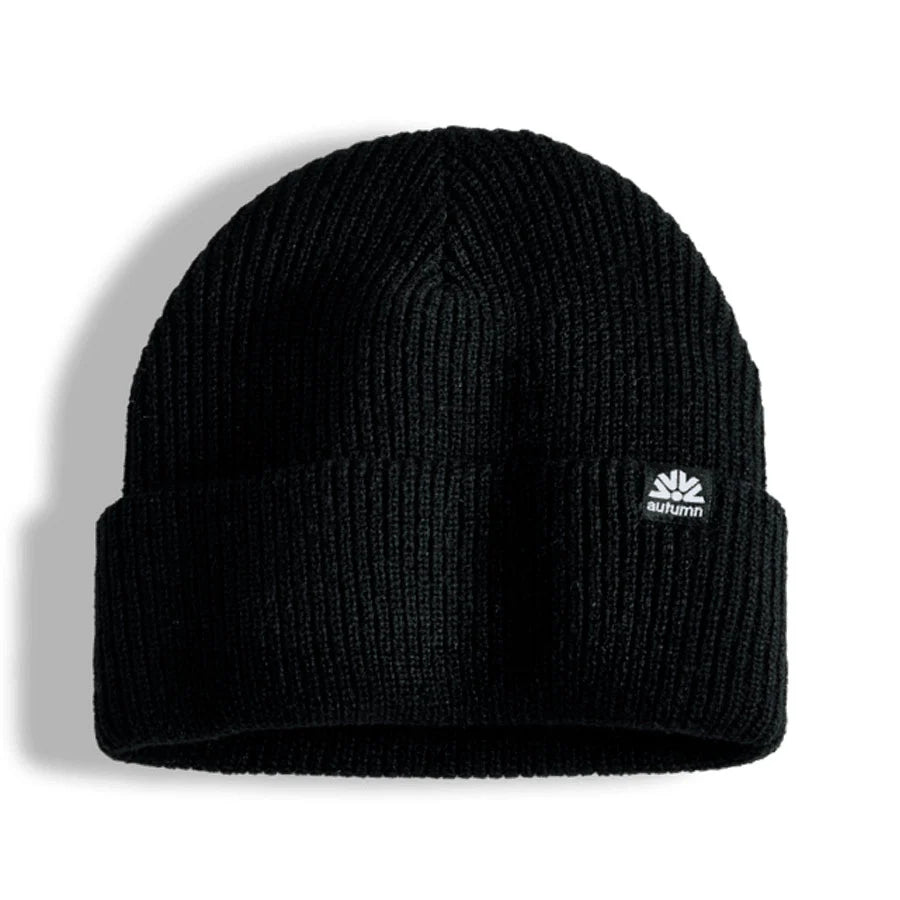 AUTUMN SIMPLE BEANIE BLACK