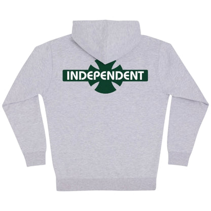 INDEPENDENT OHBC LEGACY ZIP HOODIE HEATHER GREY