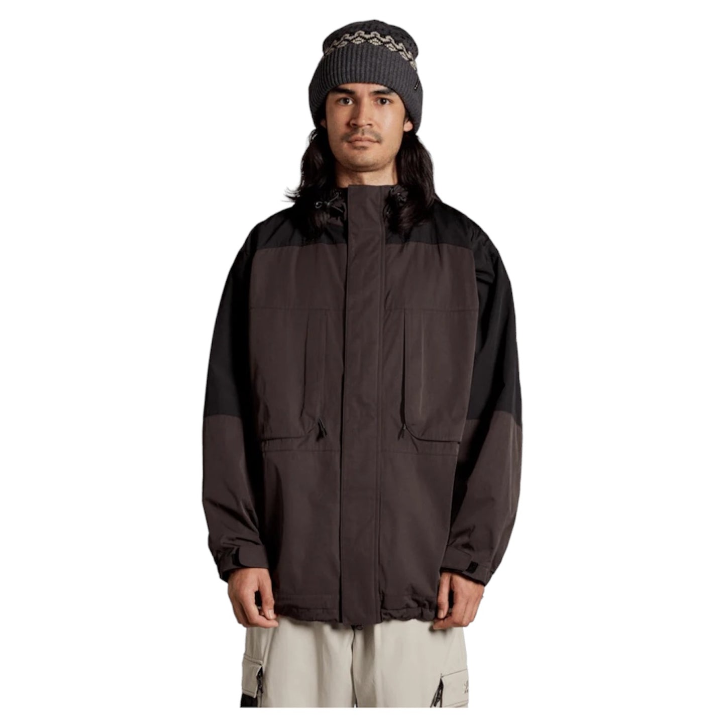 AUTUMN FIELD JACKET BROWN/BLACK