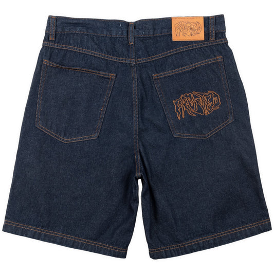 FROSTED WAVYSHORTS SELVEDGE BLUE