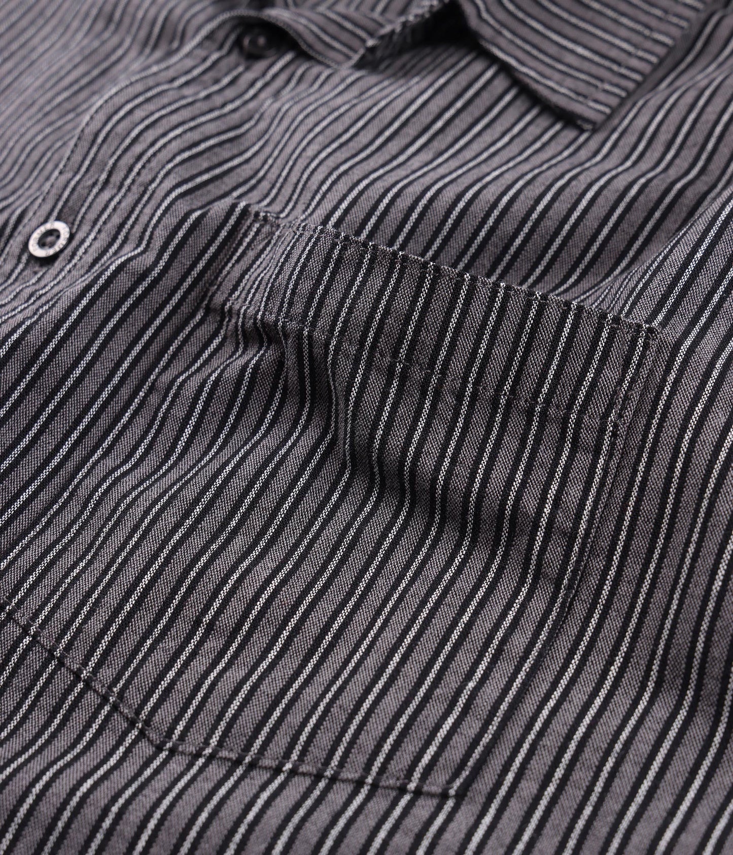 FORMER REYNOLDS STRIPE SS SHIRT WORN BLACK