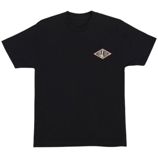INDEPENDANT FTR CAP TEE BLACK