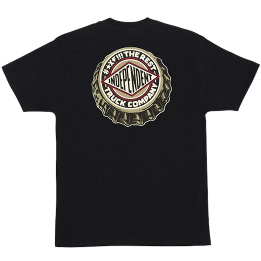 INDEPENDANT FTR CAP TEE BLACK