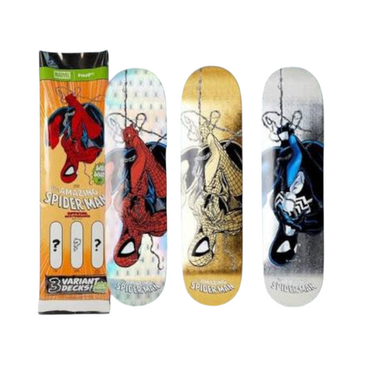 HUF SPIDERMAN 321 BLIND BAG DECKS 8.25
