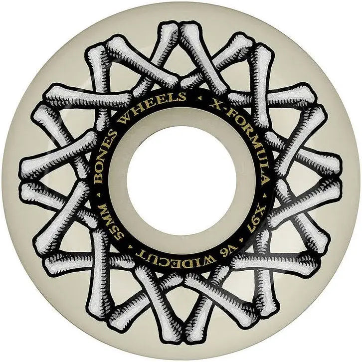 BONES WHEELS  XF WIDECUTS V6 97a  NATURAL