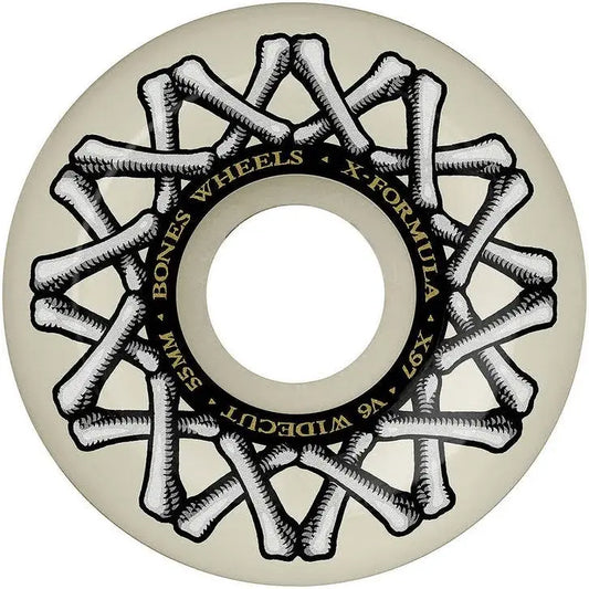 BONES WHEELS  XF WIDECUTS V6 97a  NATURAL