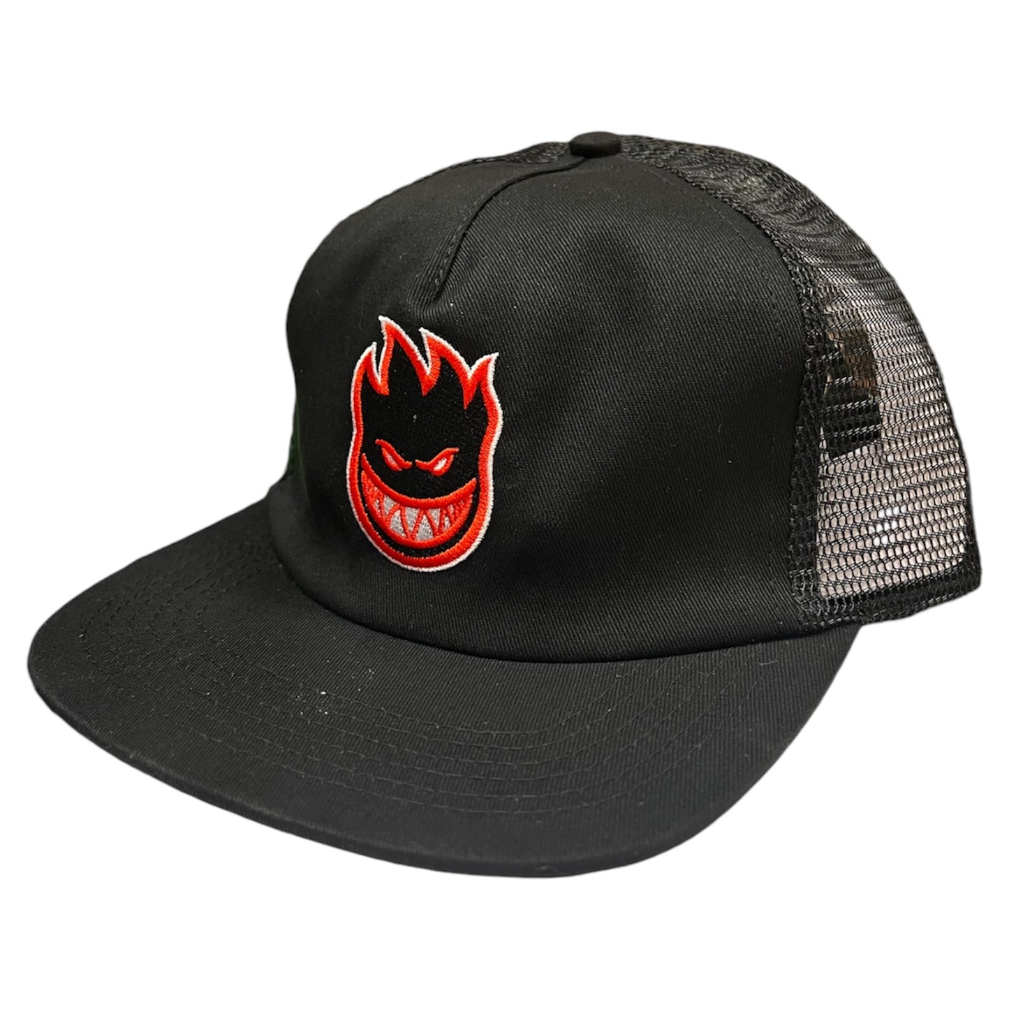 SPITFIRE BIGHEAD FILL SNAPBACK BLACK/BLACK/RED/WHITE