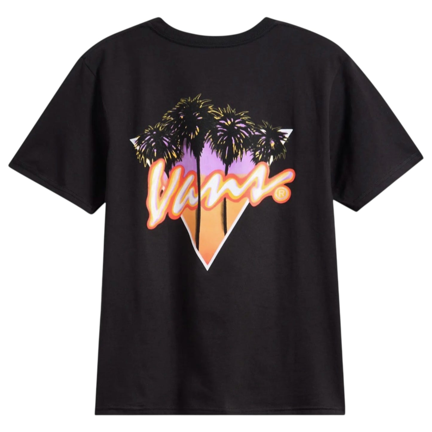 VANS BOYS PALM DRIVE TEE BLACK