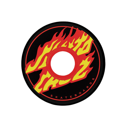 OJ WHEELS FLAME DOT MINI SUPER JUICE BLACK 78a