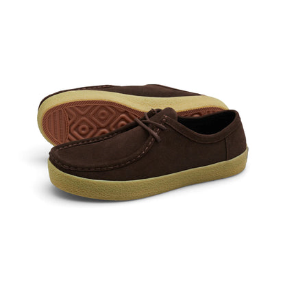 LAST RESORT VM006 MOC SUEDE COFFEE BEAN/GUM