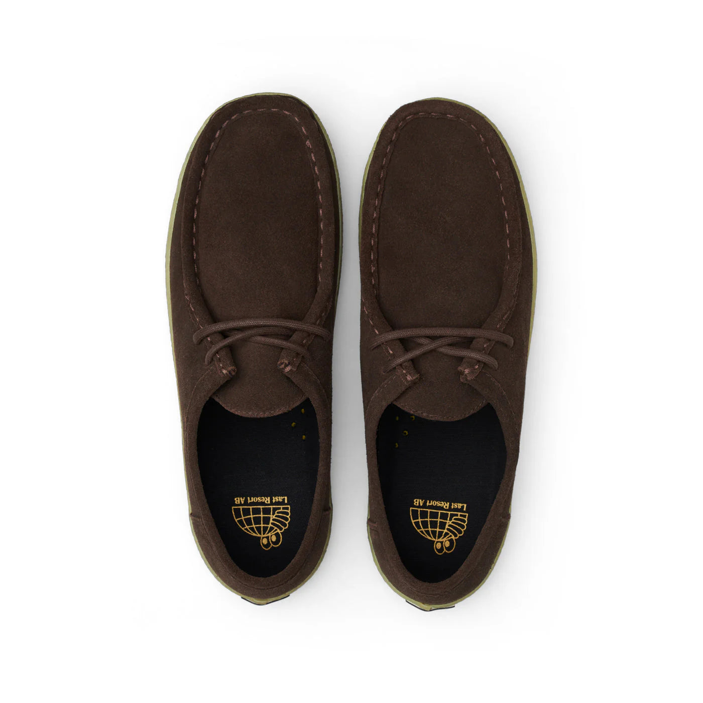 LAST RESORT VM006 MOC SUEDE COFFEE BEAN/GUM