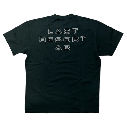 LAST RESORT EUROSTYLE TEE BLACK/WHITE