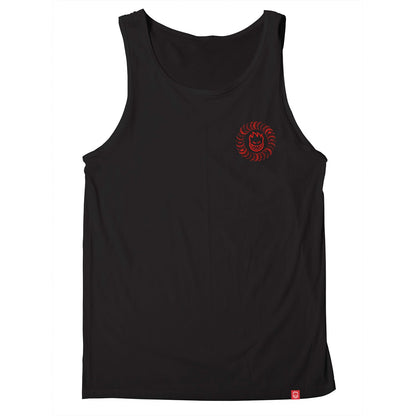 SPITFIRE CLASSIC SWIRL PAISLEY TANK TOP BLACK