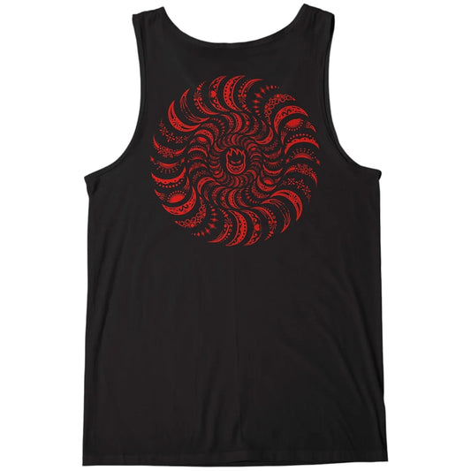 SPITFIRE CLASSIC SWIRL PAISLEY TANK TOP BLACK