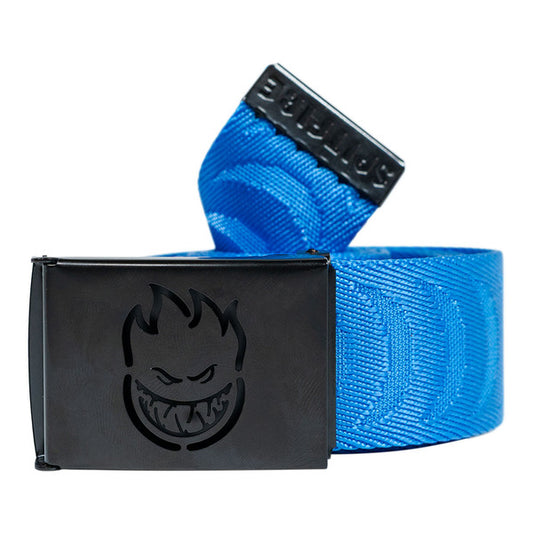 SPITEFIRE BIGHEAD CUT OUT CRESCENT JACQUARD BELT BLUE