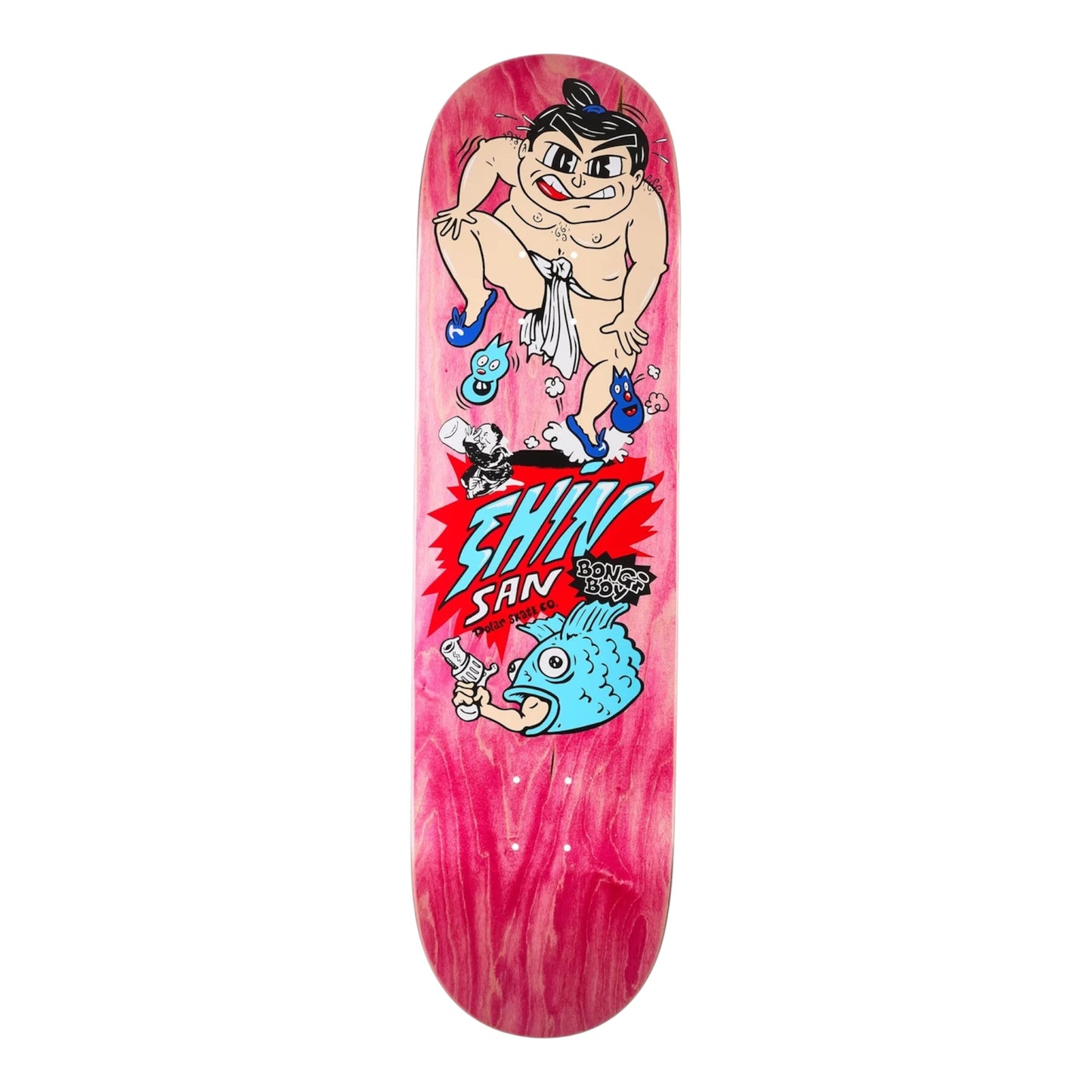 POLAR SANBONGI BONGI BOY DECK PINK 8.5