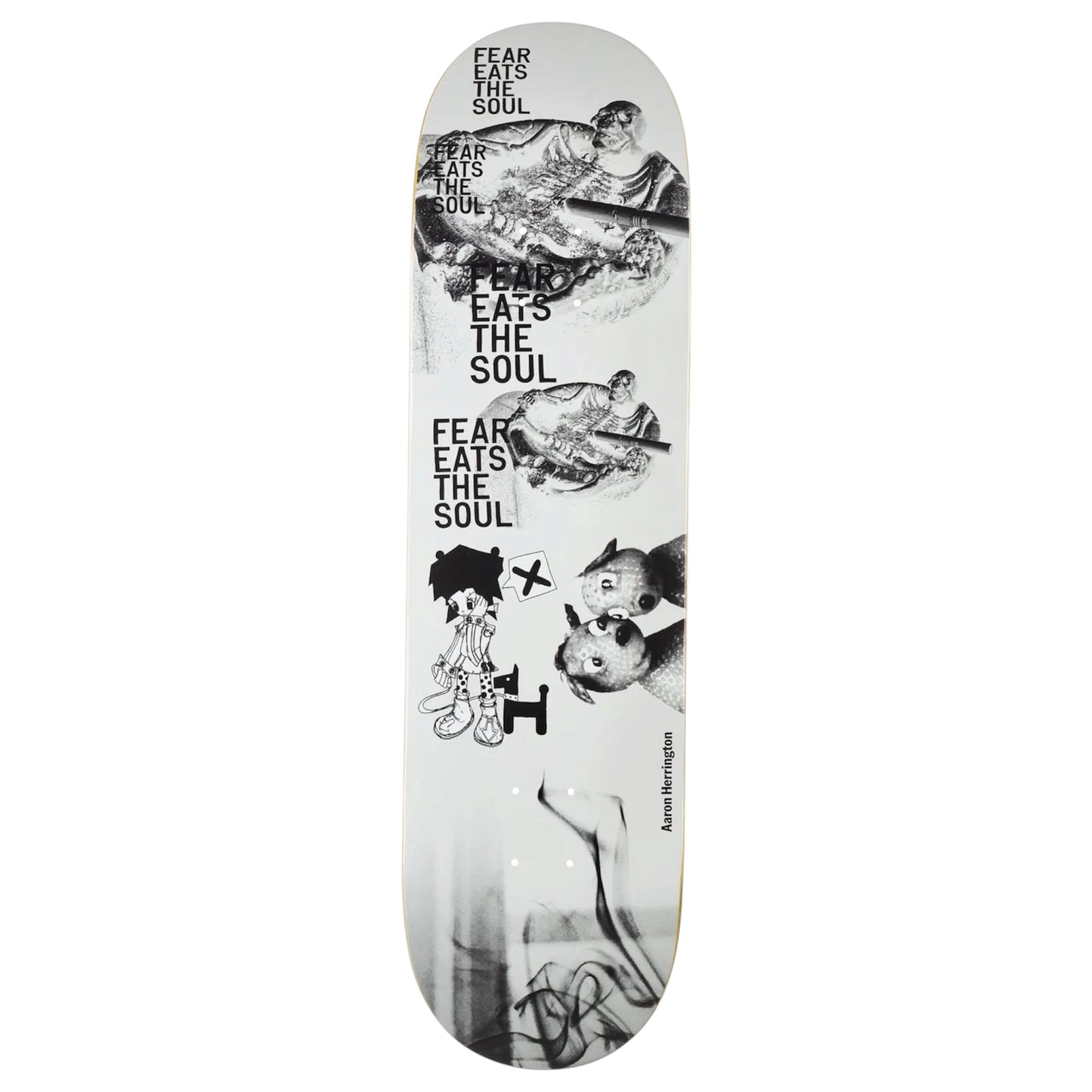 POLAR HERRINGTON FEAR EATS THE SOUL DECK 8.375