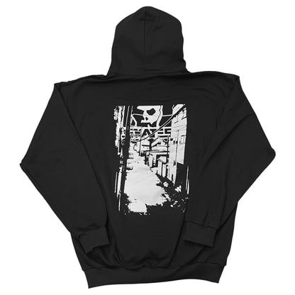 SKULL SKATES ALLEY HOODIE BLACK