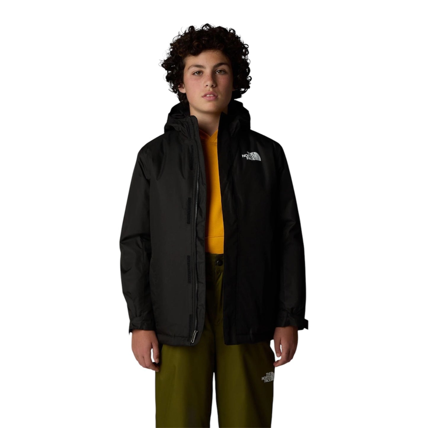 NORTH FACE TEEN SNOWQUEST JACKET TNF BLACK