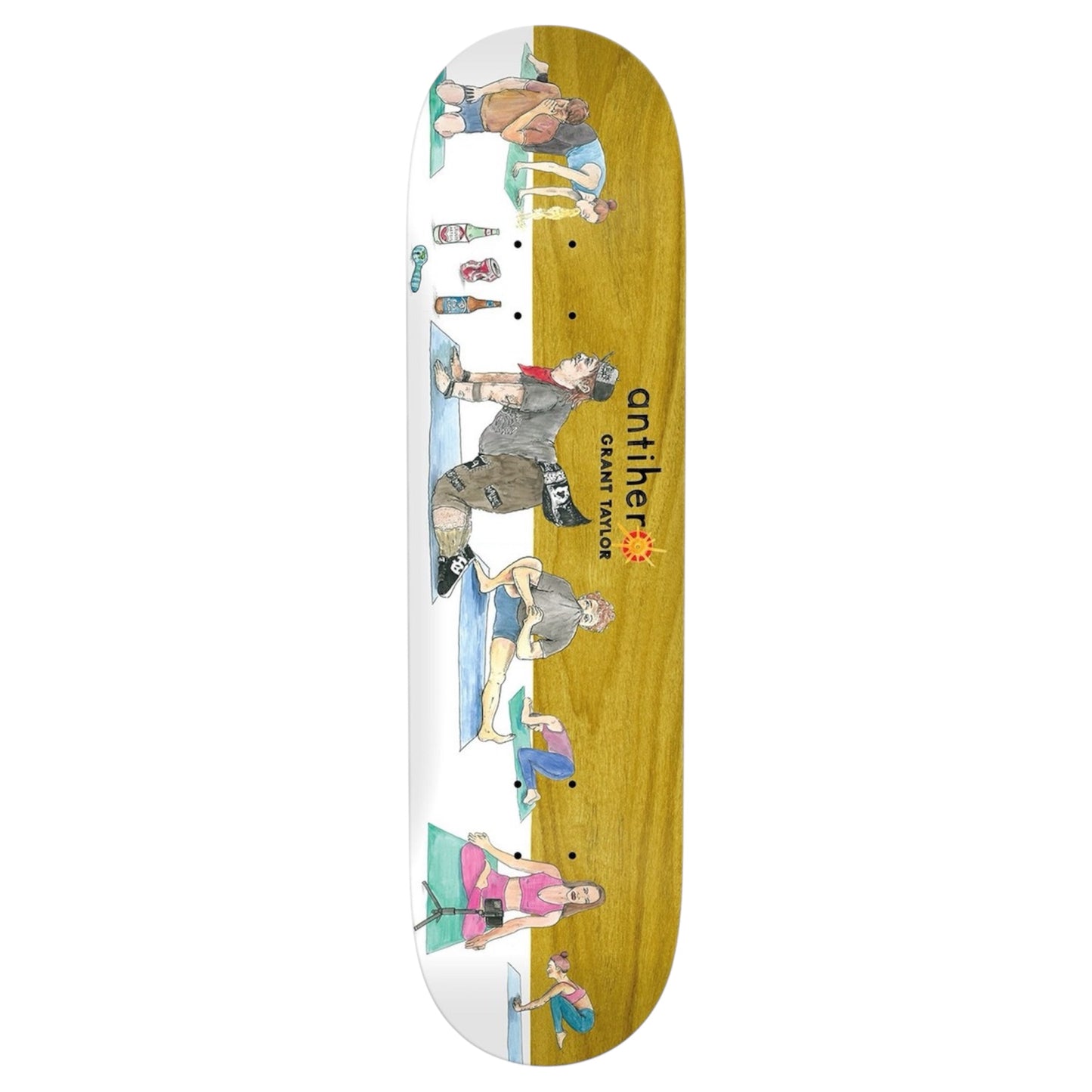 ANTIHERO I FARTED IN YOGA CLASS DECK 8.5