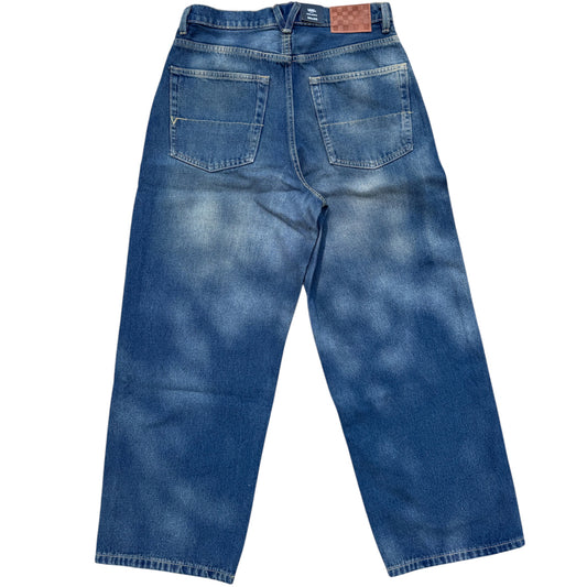 VANS CHECK 5 DENIM BAGGY PANTS DIRTY MEDIUM INDIGO