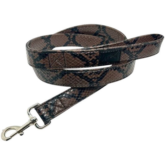 LOOSEY FURRY FRIEND LEASH BROWN