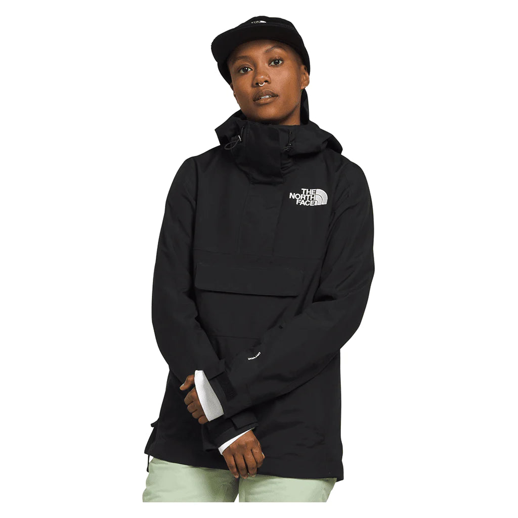 THE NORTH FACE WOMENS DRIFTVIEW ANORAK JACKET TNF BLACK
