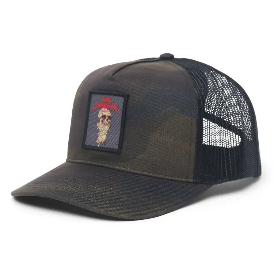 686 M-PRO METALLICA INSTEUCTURED SNAP BACK HAT CAMO