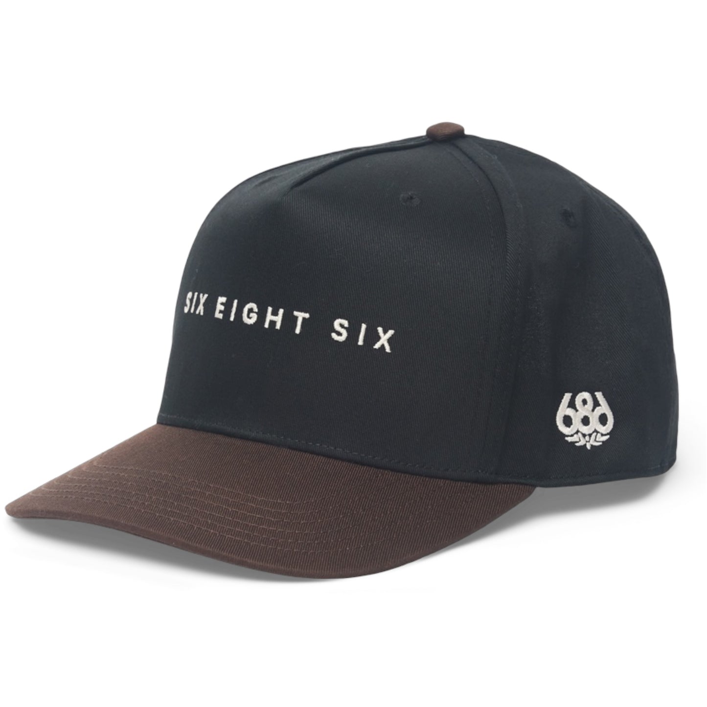 686 H-PRO SES 2 TONE STRUCTURED SNAP BACK HAT BLACK