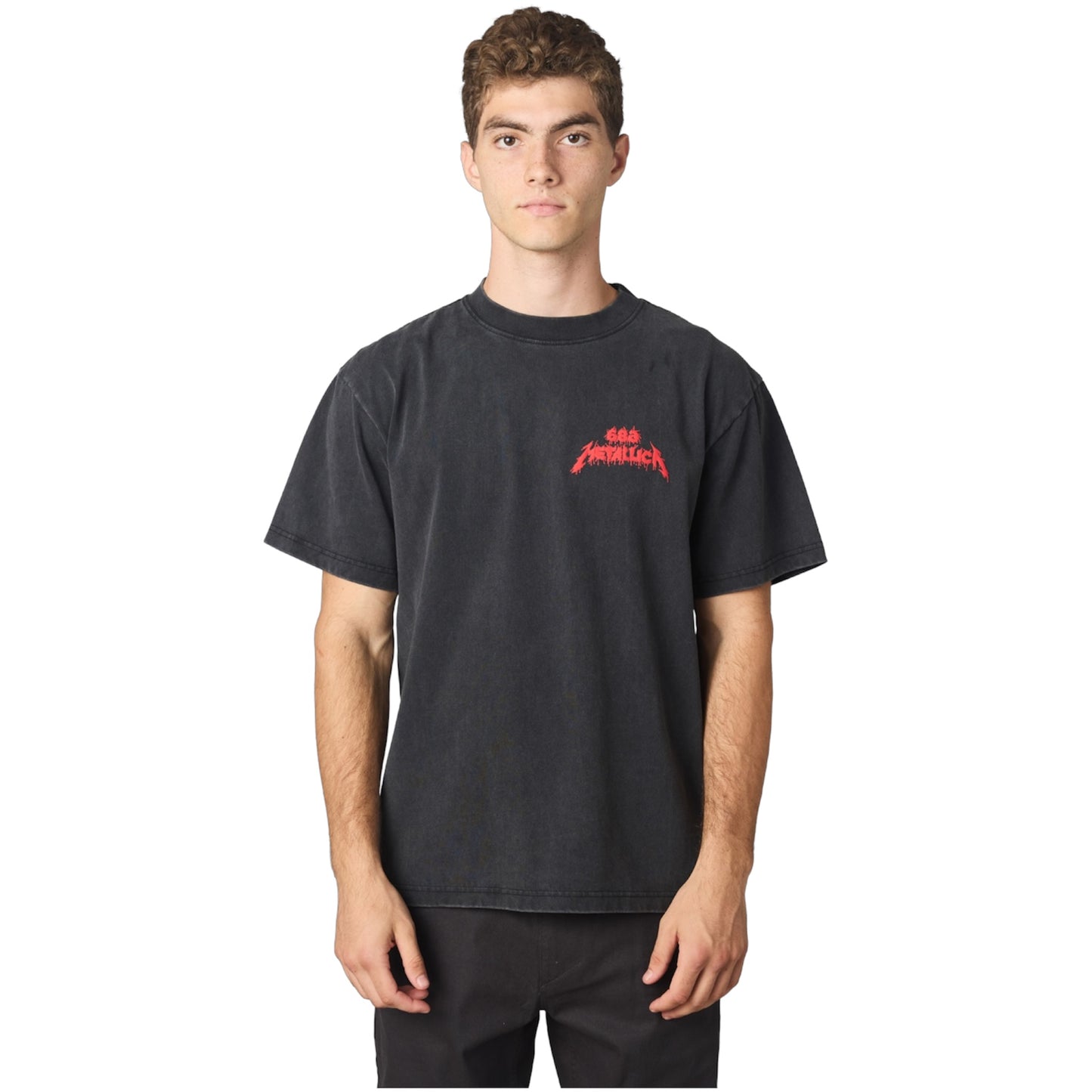 686 METALLICA PUSHEAD RELAXED TEE BLACK