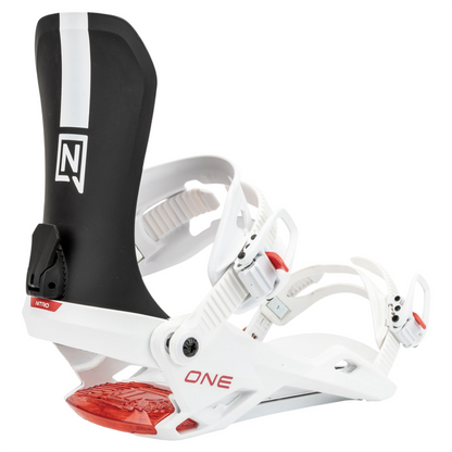 NITRO ONE BLACK/WHITE/RED BINDING 2025