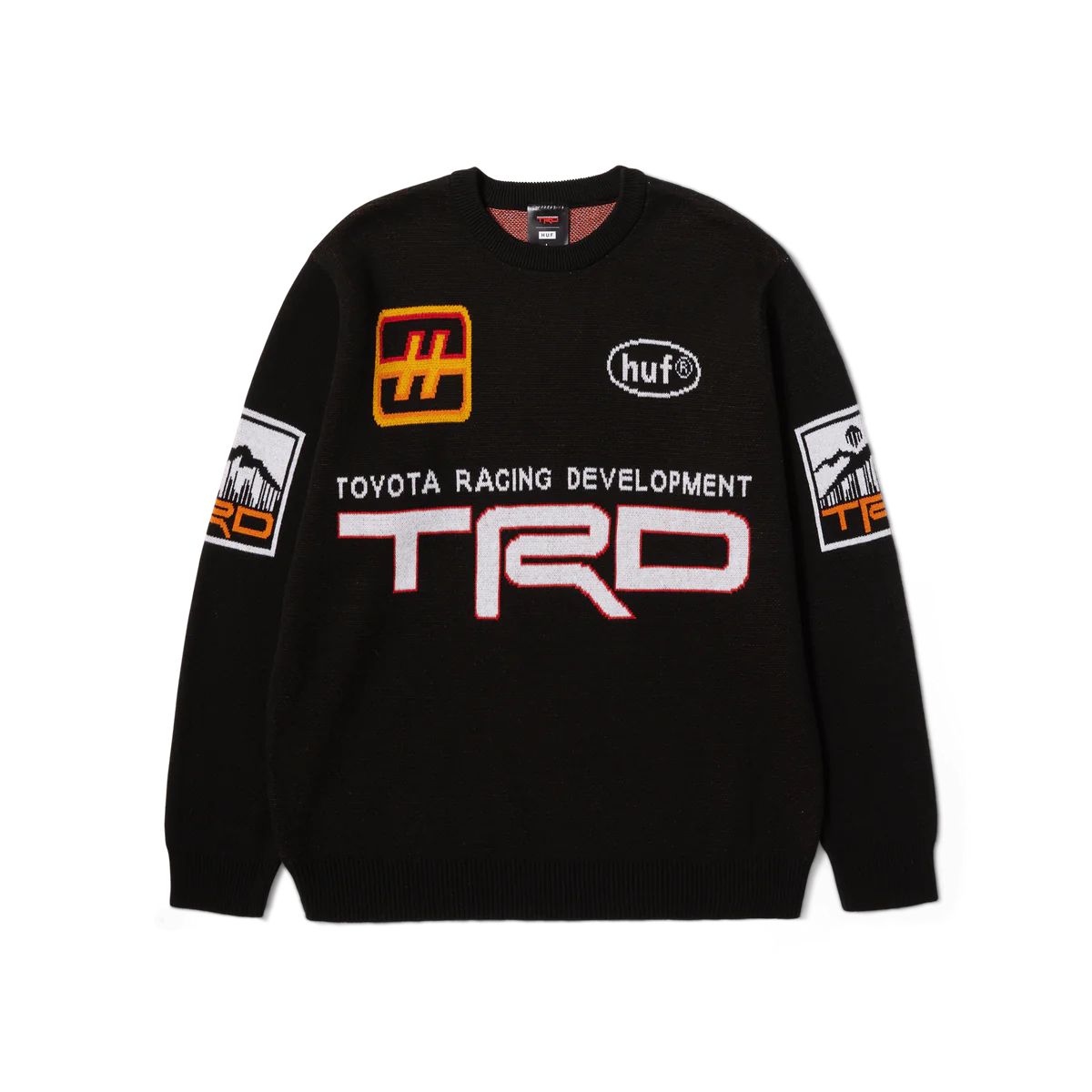 PULL HUF TRD RACING NOIR