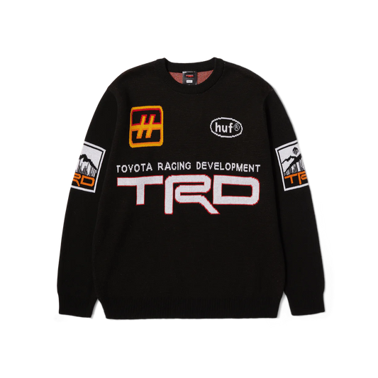 PULL HUF TRD RACING NOIR