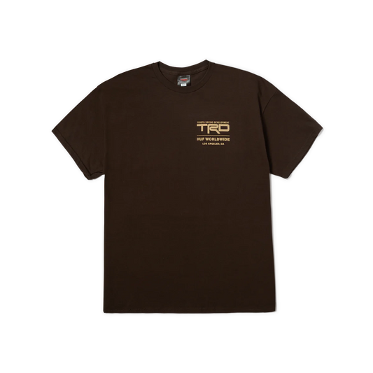 HUF OFF ROAD TEE CHOCOLATE