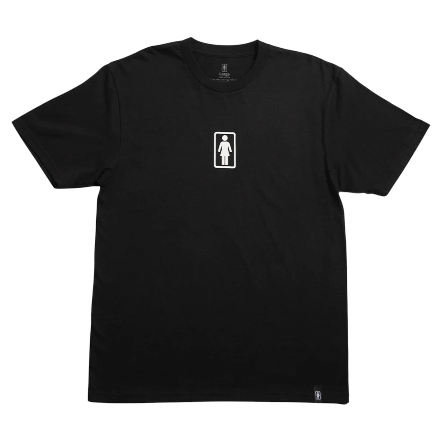 GIRL CLASSIC OG TEE BLACK