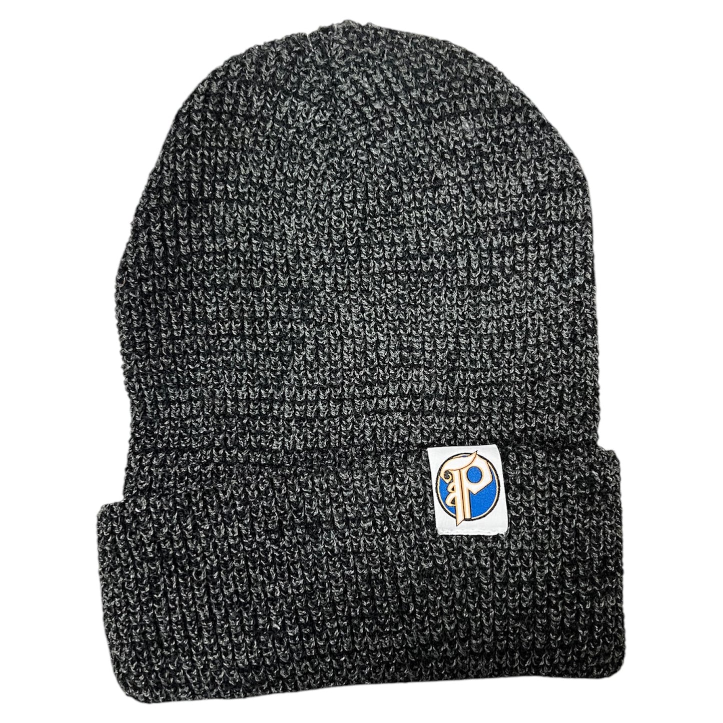 PRAIRIE P LOGO BEANIE STATIC GREY