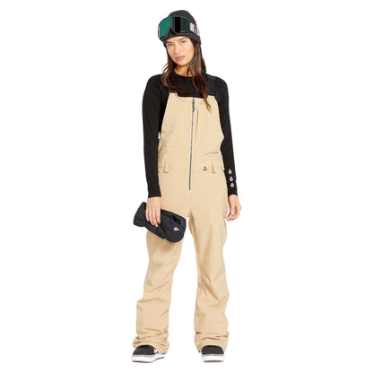 VOLCOM SWIFT BIB OVERALL SAND