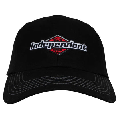 INDEPENDENT MOJOCHROME DAD SNAPBACK UNSTRUCTURED HAT BLACK