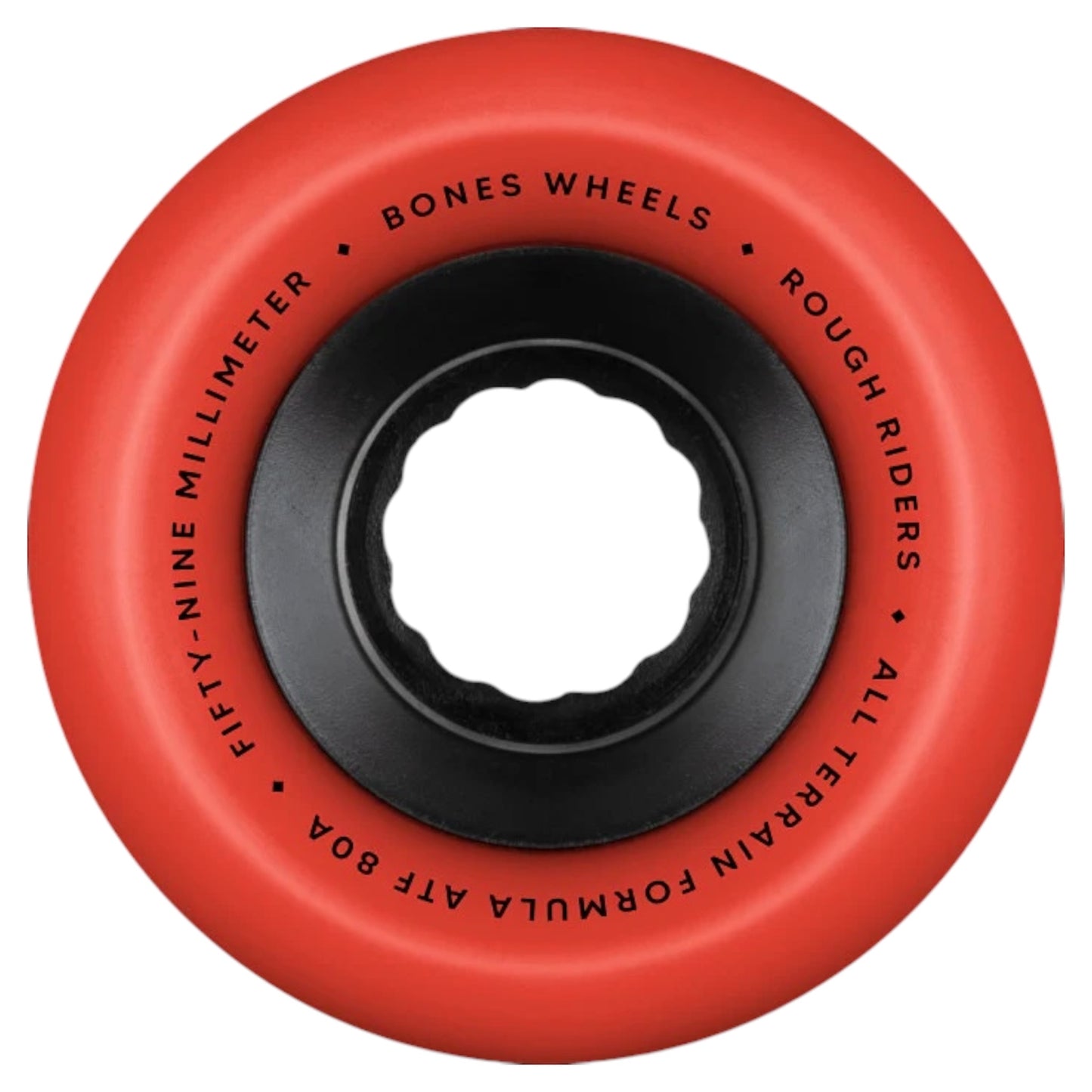 BONES ATF ROUGH RIDERS 80A RED