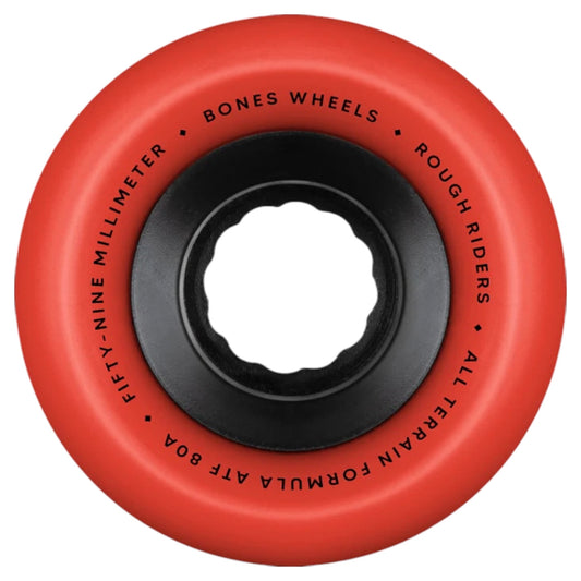 BONES ATF ROUGH RIDERS 80A RED