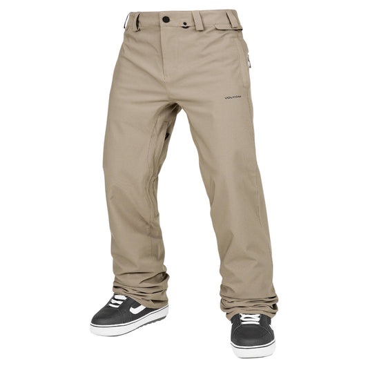 VOLCOM FREAKIN SNOW CHINO PANT CHESTNUT BROWN