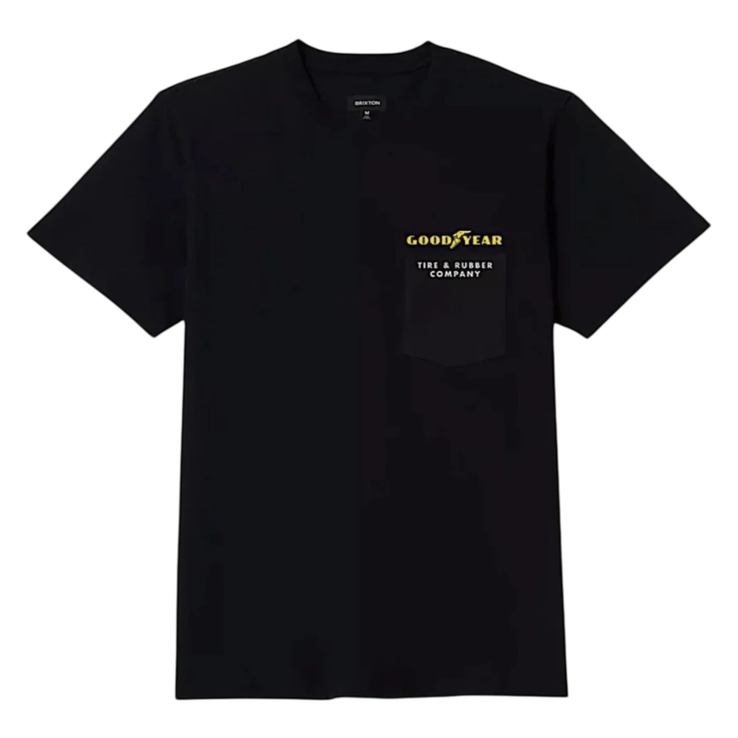 BRIXTON GOODYEAR SERVICE POCKET TEE BLACK