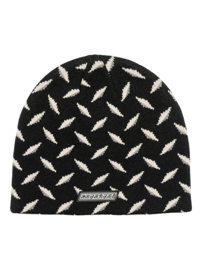 CORDUROY DIAMOND PLATE BEANIE