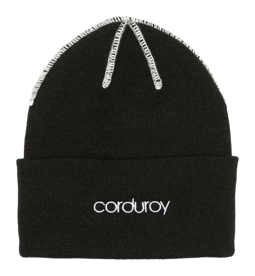 CORDUROY INSIDE OUT BEANIE