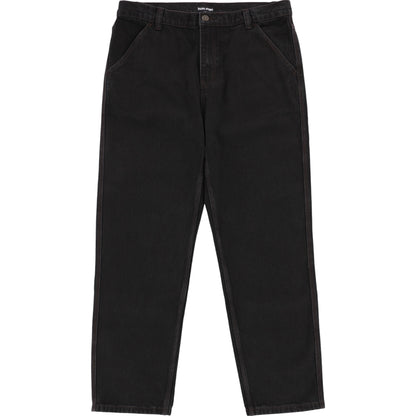 PASSPORT WORKERS CLUB STRAIGHT LEG JEAN R48 WASHED BLACK