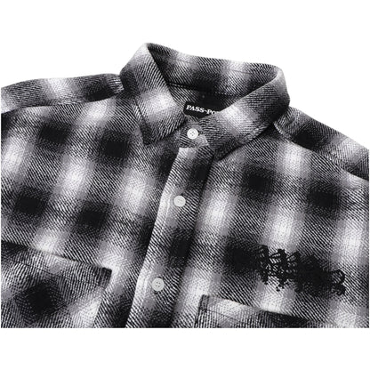 PASSPORT CANOE WORKERS FLANNEL GREY