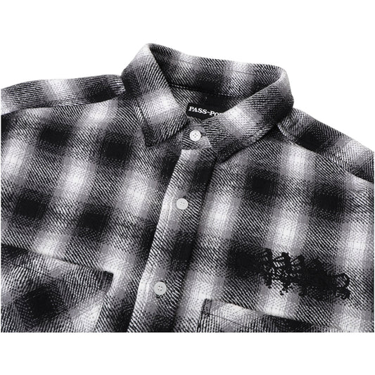 PASSPORT CANOE WORKERS FLANNEL GREY